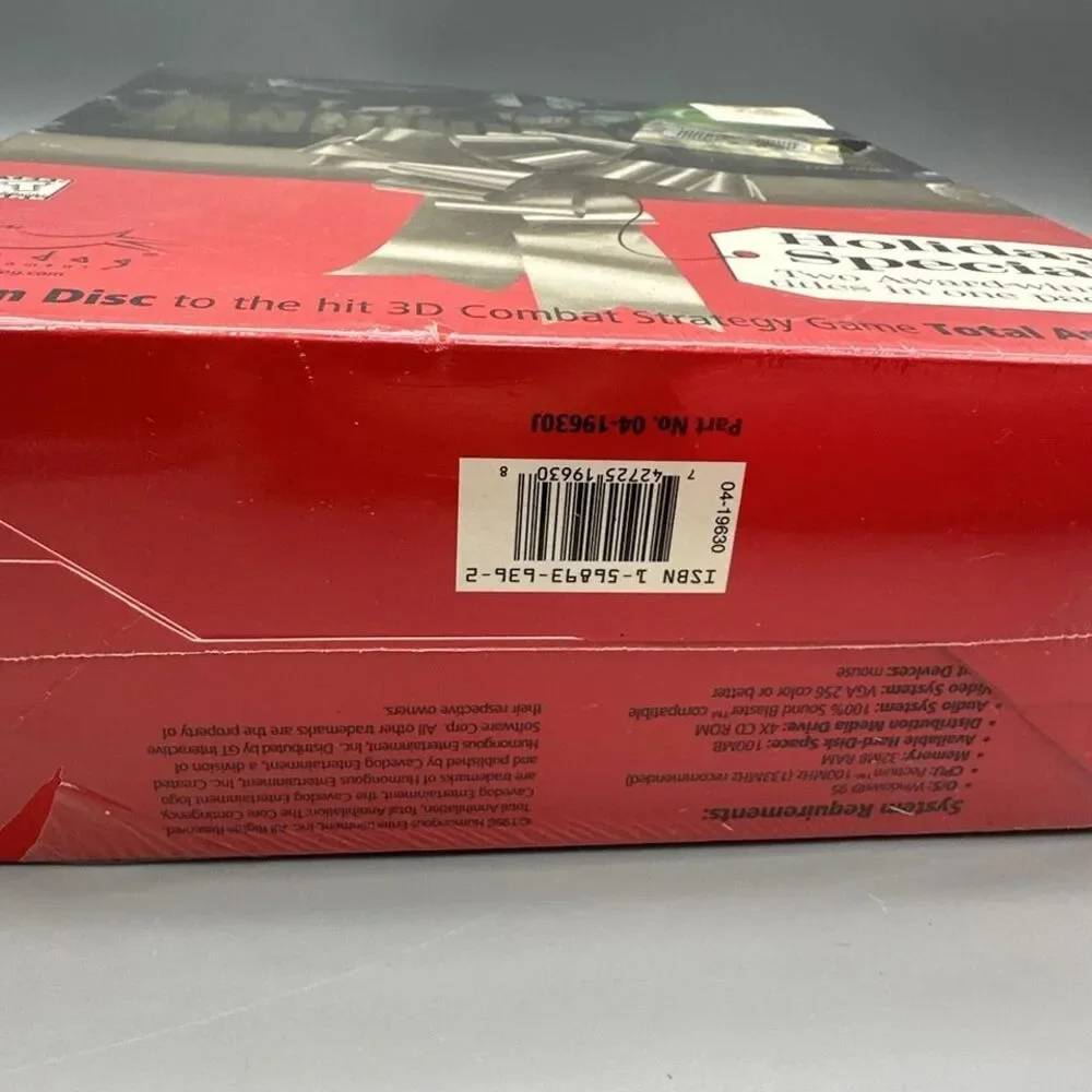 Total Annihilation PC Big Box 2 Pack Gift Collection (1997) Sealed -Torn Plastic